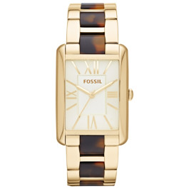 Watch strap Fossil ES3324 Stainless steel Gold Toned 22mm